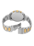 Michael Kors Alek Silver Dial Two Tone Steel Strap Watch for Men - MK9183