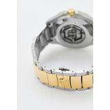 Philipp Plein High-Conic Automatic Gold Dial Silver & Gold Stainless Steel Strap Watch For Men - PWRAA0323