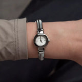 Michael Kors Gramercy Silver Dial Silver Steel Strap Watch for Women - MK7529