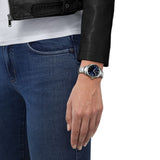 Tissot PR 100 Blue Dial Silver Steel Strap Watch for Women - T150.210.11.041.00