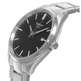 Tissot PR 100 Black Dial Silver Steel Strap Watch for Men - T150.410.11.081.00
