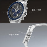 Maserati SFIDA Limited Edition Chronograph Grey Dial Silver Steel Strap Watch for Men - R8873640018