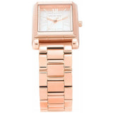 Michael Kors Essex Rose Gold Dial Rose Gold Steel Strap Watch for Women - MK4905