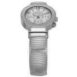 Michael Kors Gramercy Silver Dial Silver Steel Strap Watch for Women - MK7526