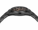 Maserati Attrazione Chronograph Black Dial Black Steel Strap Watch for Men - R8853151001