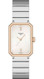 Tissot SRV Rose Gold Dial Silver Stainless Steel Strap Watch for Women - T160.110.21.113.00