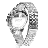 Hugo Boss Avery Chronograph Black Dial Silver Steel Strap Watch for Men - 1514157