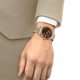 Tissot Ballade Gold Dial Two Tone Stainless Steel Starp Watch for Men - T156.410.22.291.01