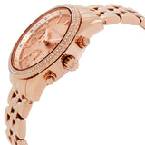 Michael Kors Bryant Rose Gold Dial Rose Gold Steel Strap Watch for Women - MK7531