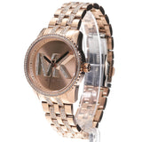 Michael Kors Bryant Rose Gold Dial Rose Gold Steel Strap Watch for Women - MK7541