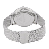 Lacoste Moon Blue Dial Silver Steel Strap Watch for Men - 2011024