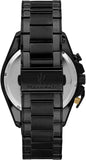 Maserati Traguardo Limited Edition Chronograph Black Dial Black Steel Strap Watch for Men - R8873612051