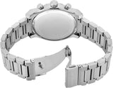 Michael Kors Panorama Green Dial Silver Steel Strap Watch for Men - MK9196
