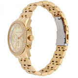 Michael Kors Bryant Gold Dial Gold Steel Strap Watch for Women - MK7530