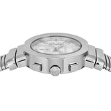 Michael Kors Gramercy Silver Dial Silver Steel Strap Watch for Women - MK7526