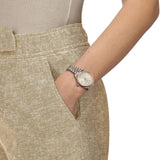 Tissot Ballade Rose Gold Dial Two Tone Stainless Steel Watch for Women - T156.210.22.031.01