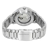 Citizen Mechanical Automatic Salmon Brown Dial Silver Steel Strap Watch for Men - NJ0191-83X