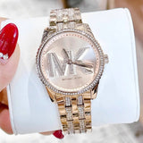 Michael Kors Bryant Rose Gold Dial Rose Gold Steel Strap Watch for Women - MK7541