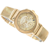 Michael Kors Gramercy Gold Dial Gold Steel Strap Watch for Women - MK7525