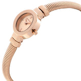 Michael Kors Gramercy Rose Gold Dial Rose Gold Steel Strap Watch for Women - MK7528