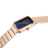Tissot SRV Blue Dial Rose Gold Stainless Strap Watch for Women - T160.110.33.046.00