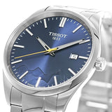 Tissot PR 100 Blue Dial Silver Steel Strap Watch for Men - T150.410.11.041.02