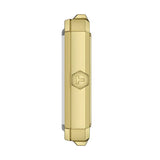 Tissot SRV Gold Dial Gold Stainless Steel Strap Watch for Women - T160.110.33.023.00