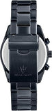 Maserati Attrazione Chronograph Blue Dial Blue Steel Strap Watch for Men - R8873626003
