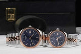 Tissot Ballade Quartz Blue Dial Two Tone Steel Strap Watch for Women - T156.210.22.041.00