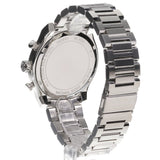 Michael Kors Panorama Green Dial Silver Steel Strap Watch for Men - MK9196