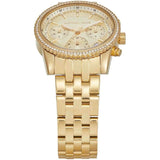 Michael Kors Bryant Gold Dial Gold Steel Strap Watch for Women - MK7530