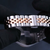 Tissot Ballade Rose Gold Dial Two Tone Stainless Steel Watch for Women - T156.210.22.031.01
