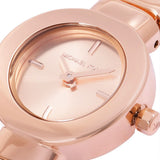 Michael Kors Gramercy Rose Gold Dial Rose Gold Steel Strap Watch for Women - MK7528