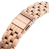 Michael Kors Bryant Rose Gold Dial Rose Gold Steel Strap Watch for Women - MK7531