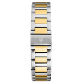 Maserati Velocità Date Blue Dial Two Tone Steel Strap Watch for Men - R8853152001