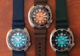 Seiko Prospex US Special Edition Automatic Blue Dial Silver Steel Strap Watch for Men - SRPH59