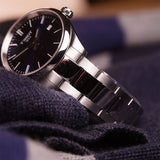 Tissot PR 100 Blue Dial Silver Steel Strap Watch for Women - T150.210.11.041.00