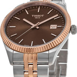 Tissot Ballade Gold Dial Two Tone Stainless Steel Starp Watch for Men - T156.410.22.291.01