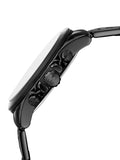 Michael Kors Alek Black Dial Gray Steel Strap Watch for Men - MK9185