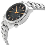 Citizen Tsuyosa Mechanical Grey Dial Silver Steel Strap Watch for Men - NJ0200-50E