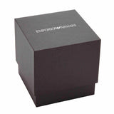 Emporio Armani World Explorer Chronograph Blue Dial Silver Steel Strap Watch for Men - AR11681