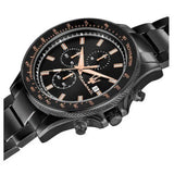 Maserati SFIDA Limited Edition Chronograph Black Dial Black Steel Strap Watch for Men - R8873640016
