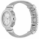 Michael Kors Gramercy Silver Dial Silver Steel Strap Watch for Women - MK7526