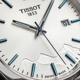 Tissot PR 100 Silver Dial Silver Steel Strap Watch for Men - T150.410.11.031.00