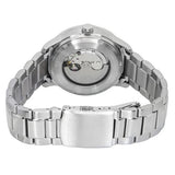 Citizen Mechanical Automatic Black Dial Silver Steel Strap Watch for Men - NJ0191-83E