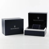 Maserati Stile Skeleton Chronograph Black Dial Black Silicone Strap Watch for Men - R8871642003