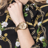 Michael Kors Bryant Rose Gold Dial Rose Gold Steel Strap Watch for Women - MK7531