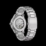 Citizen Mechanical Automatic Light Blue Dial Silver Steel Strap Watch for Men - NJ0191-83L