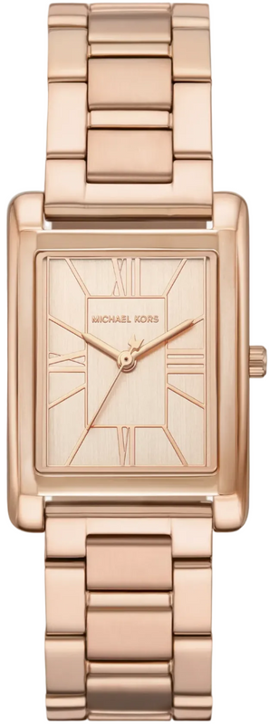 Michael Kors Essex Rose Gold Dial Rose Gold Steel Strap Watch for Women - MK4905
