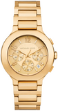 Michael Kors Gramercy Gold Dial Gold Steel Strap Watch for Women - MK7520